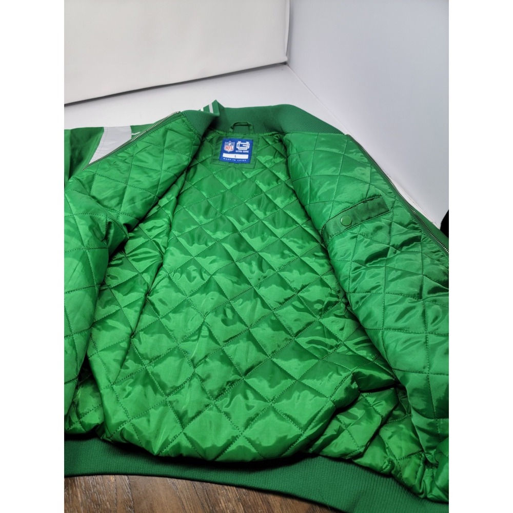 Philadelphia Eagles Mens NFL Bomber Jacket Size Small NWT - Picture 8 of 10